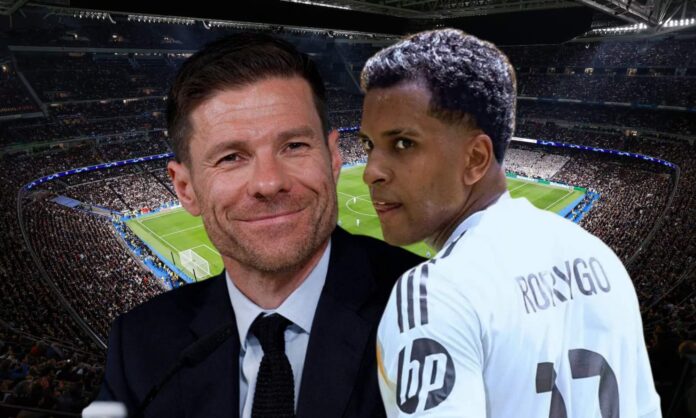 Rodrygo se lo dijo a Xabi Alonso tras el partido contra el Marsella: 