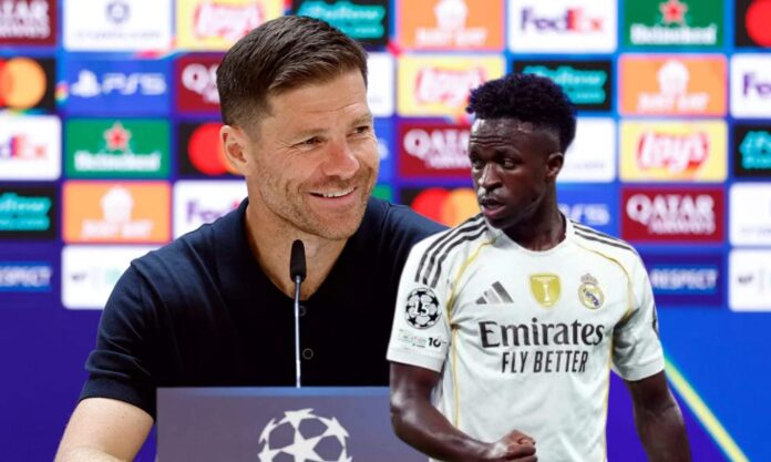Indirecta de Vinicius a Xabi Alonso