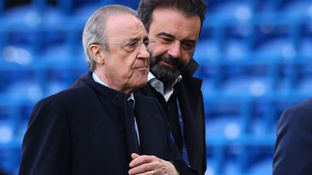 Florentino Pérez y José Ángel Sánchez. Florentino Pérez y José Ángel Sánchez.