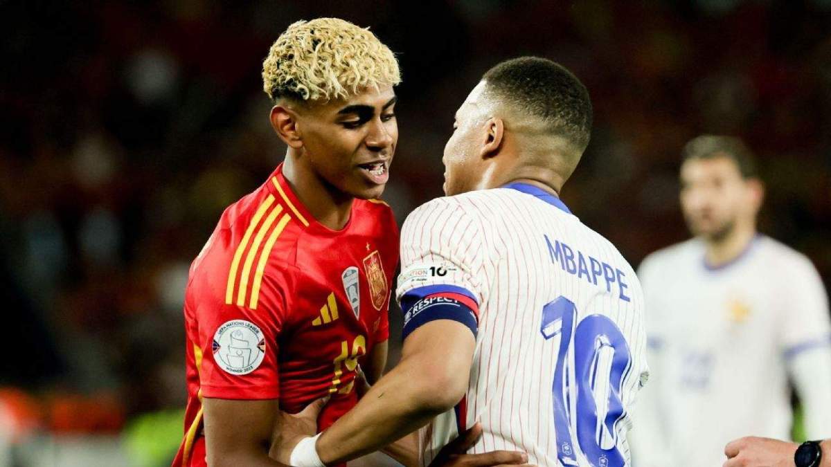 lamine yamal kylian mbappe españa francia lamine yamal kylian mbappe españa francia