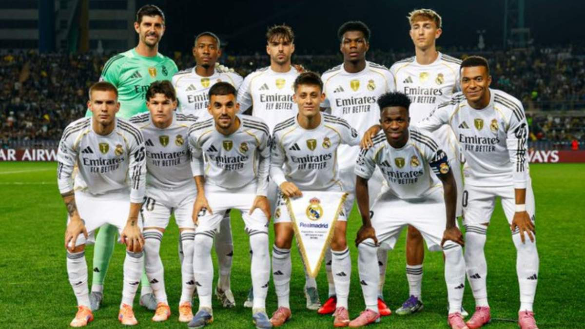 Once del Real Madrid ante el Kairat