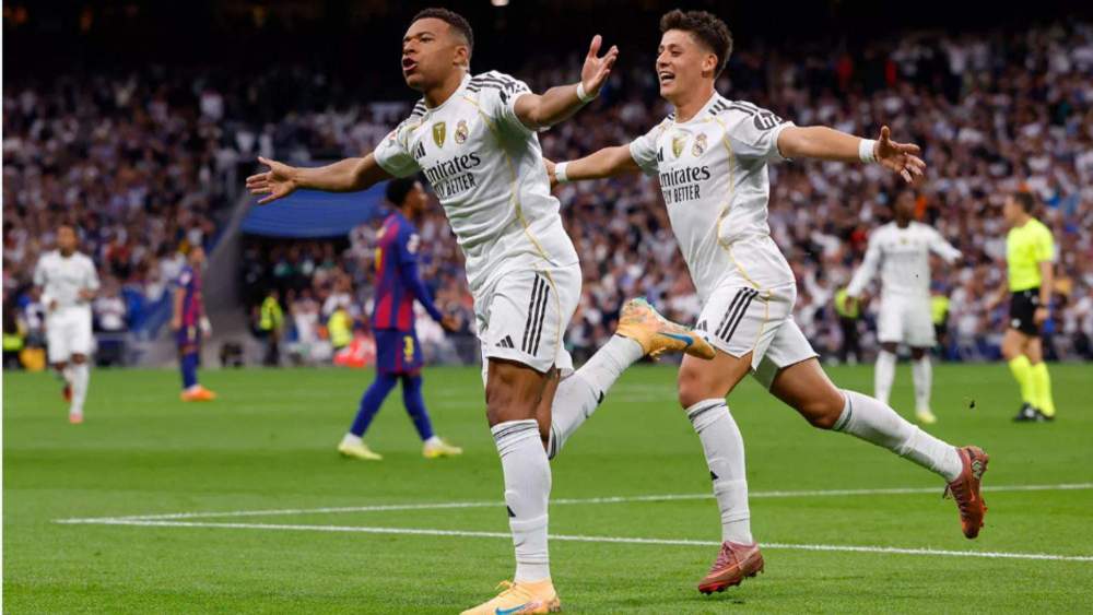 mbappe bernabeu gol clasico