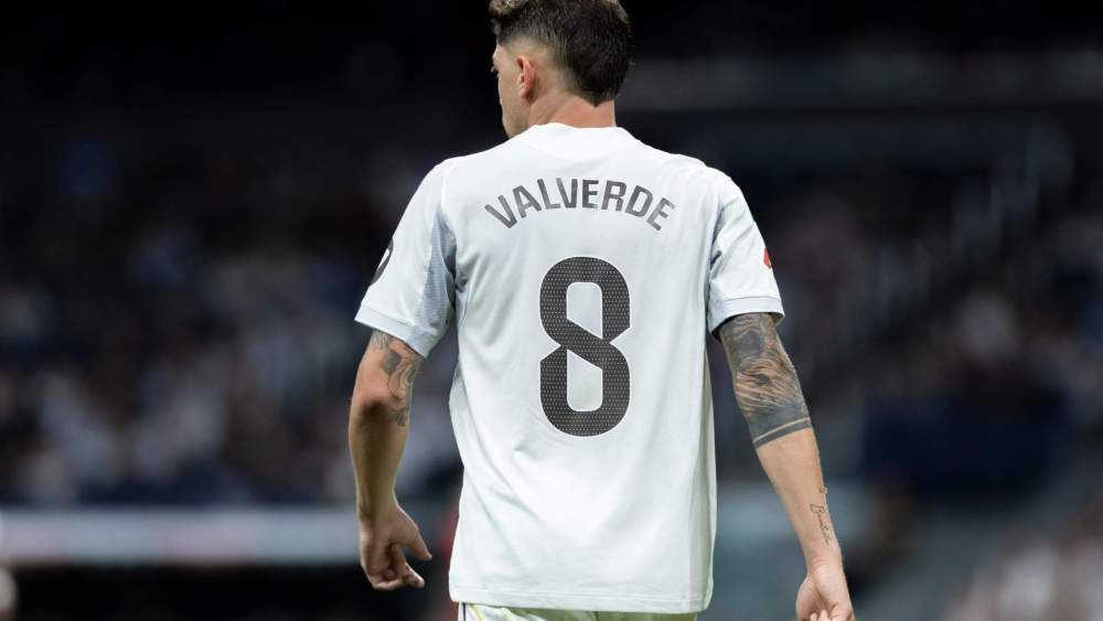 Fede Valverde disputando un partido con el Real Madrid. Fede Valverde disputando un partido con el Real Madrid.