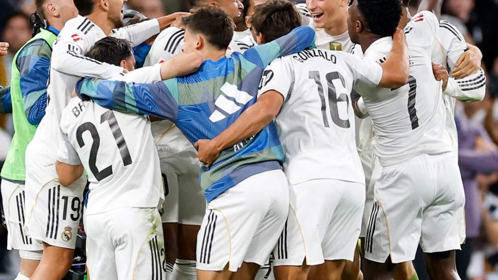 celebracion victoria realmadrid partido