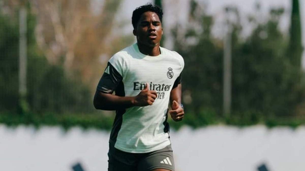 endrick entrenamiento realmadrid