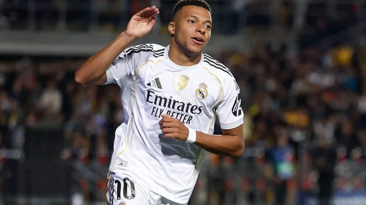 kylian mbappe celebracion gol realmadrid kylian mbappe celebracion gol realmadrid