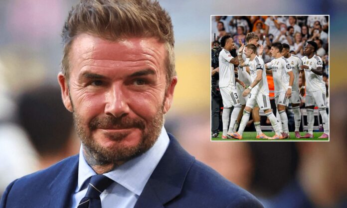 Beckham señala al jugador del Real Madrid que más se Beckham señala al jugador del Real Madrid que más se parece a él:
