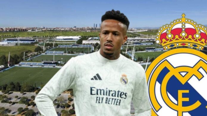 Anuncio oficial en Valdebebas sobre Militao. 