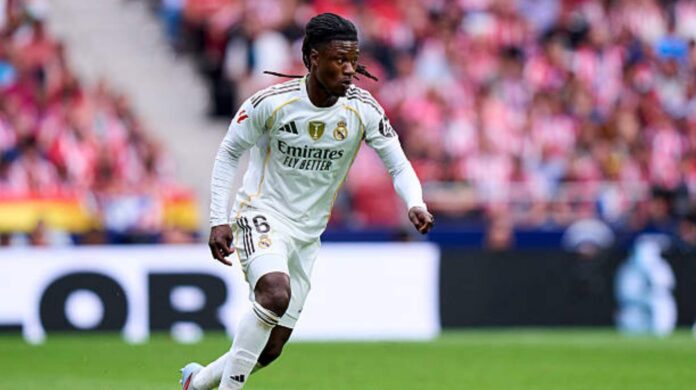 Sorpresa con Camavinga en Valdebebas. 