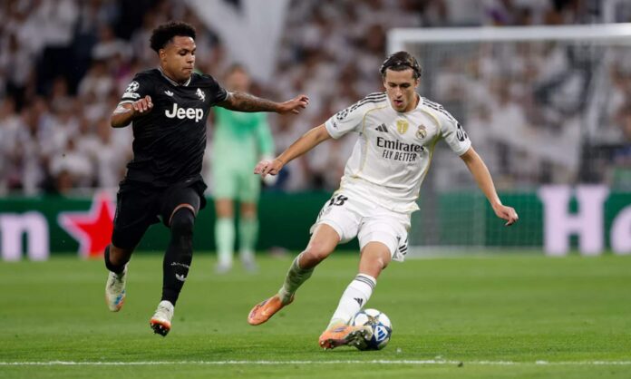 Álvaro Carreras, a pesar de lo que muchos piensan, realizó un gran partido ante la Juventus