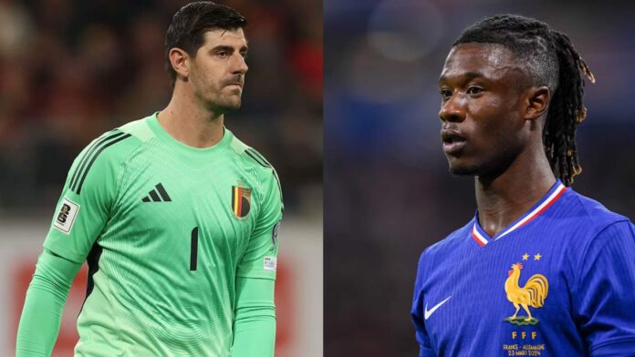 Camavinga juega 74 minutos con Francia y Courtois se luce con Bélgica