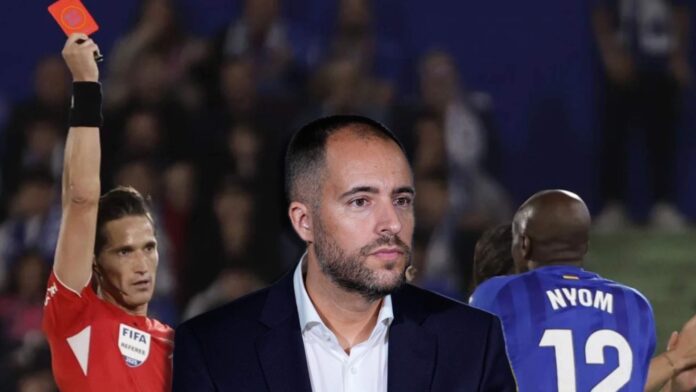 Fran Soto, jefe de los árbitros, valora las rojas al Getafe contra el Madrid: 