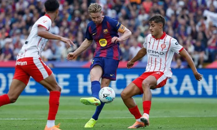 El Barça se salva en el descuento y pudo ser goleado por el Girona: Flick, adiós al Clásico

