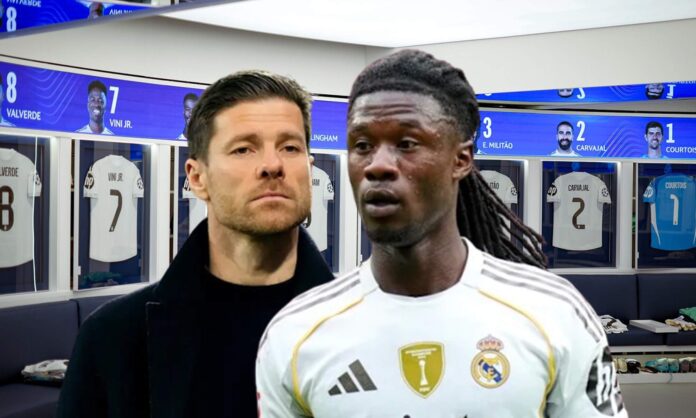 Eduardo Camavinga, Xabi Alonso y el vestuario del Real Madrid. 