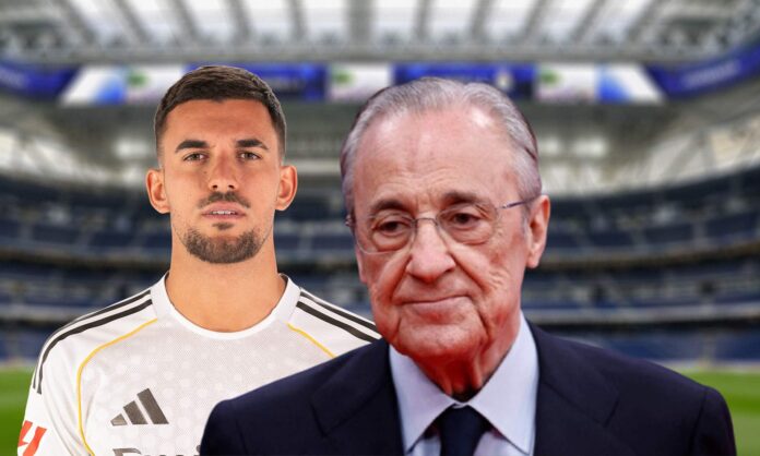 Florentino Pérez, Dani Ceballos y el Santiago Bernabéu.
