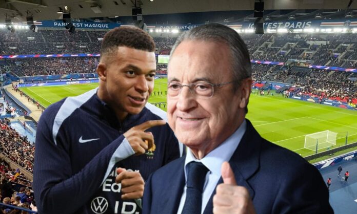 Florentino Pérez, Kylian Mbappé y el Parque de los Príncipes.