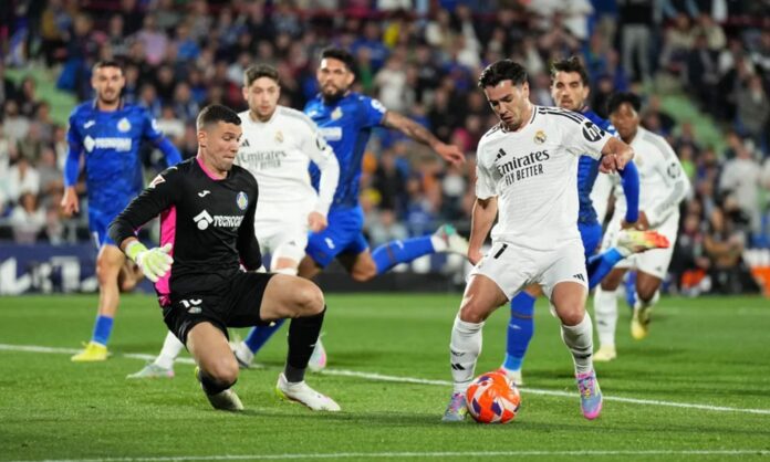 Una foto del Getafe - Real Madrid de la temporada pasada.