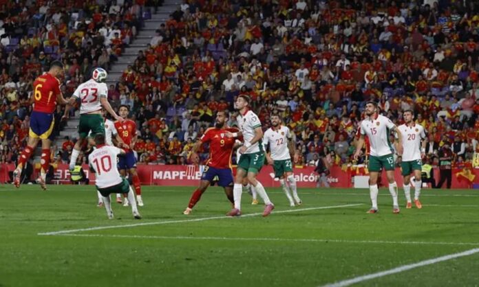 España ha vencido a Bulgaria con un 