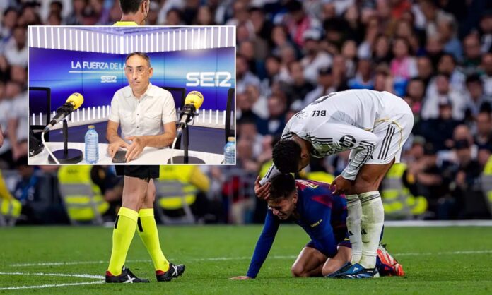 Iturralde agresivo al ver que Bellingham le dijo a Pedri Iturralde, agresivo al ver que Bellingham le dijo a Pedri lo de Negreira: