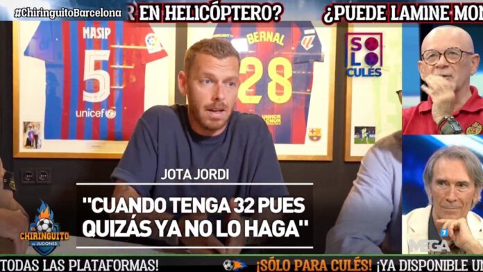 Jota Jordi no puede evitarlo y admite los palos a Lamine Yamal: 