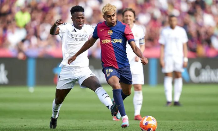 El único resultado en el Clásico que la ciencia ve Lamine Yamal y Vinícius Júnior en un Clásico.