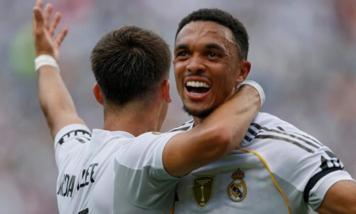 Ni Carvajal ni Asencio: así ven en Inglaterra le pelea de Trent con otro jugador