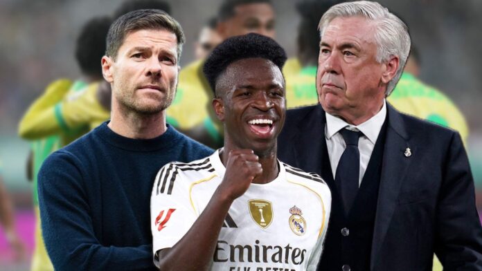 Ancelotti le da a Vinicius el rol que Xabi Alonso le ha puesto a Mbappé