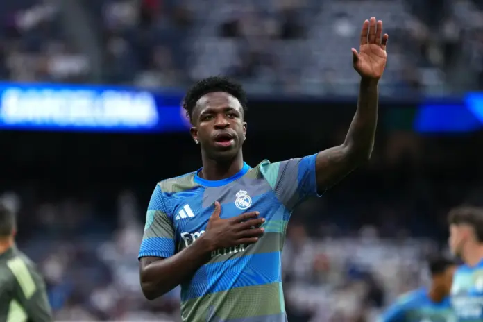 Vinicius se disculpa A veces la pasión me gana por Foto Jaime Velasco madridistaReal