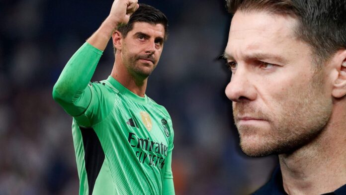 Courtois frenó otro mosqueo de Xabi Alonso con varios jugadores