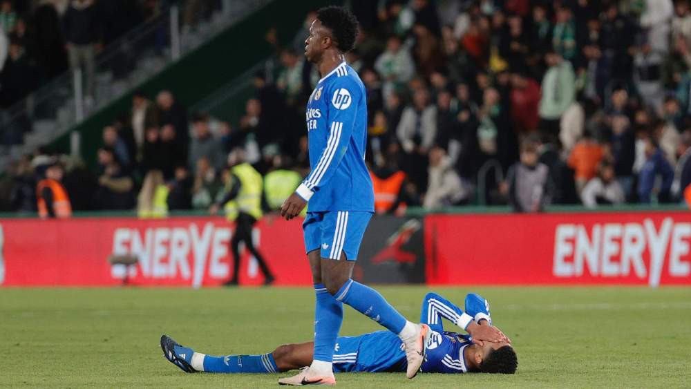 Vinicius Junior ha sido suplente contra el Elche.