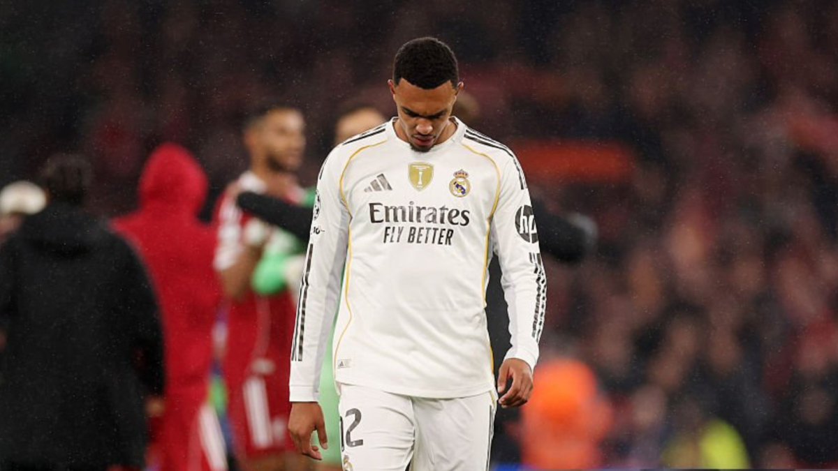 Trent Alexander Arnold tras el partido en Liverpool Trent Alexander Arnold tras el partido en Liverpool