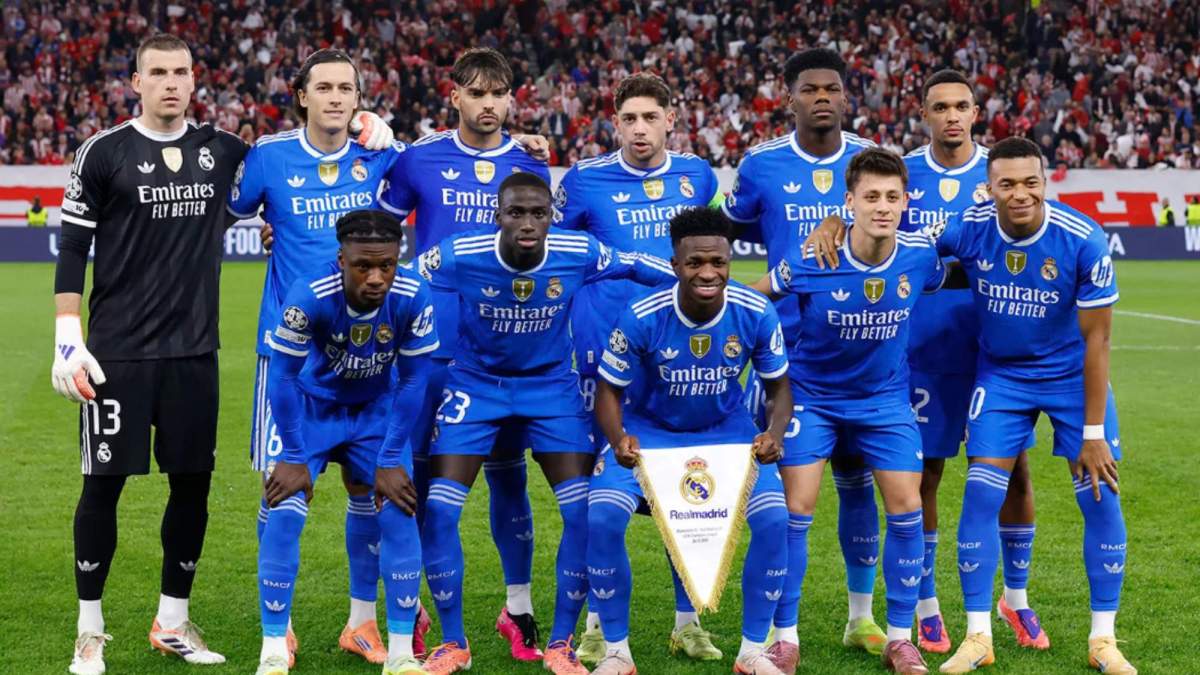 Once del Real Madrid frente al Olympiacos Once del Real Madrid frente al Olympiacos