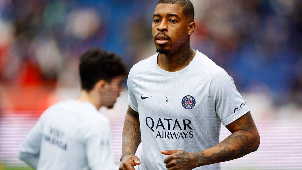 Kimpembe con el PSG Kimpembe con el PSG