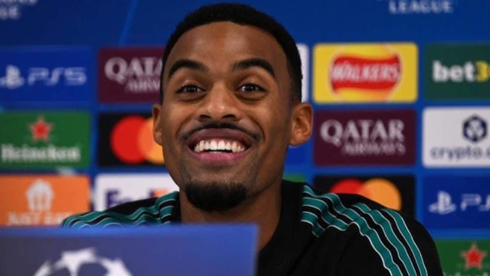 Ryan Gravenberch, en la rueda de prensa que dio este lunes, antes del partido entre el Liverpool y el Madrid. Ryan Gravenberch, en la rueda de prensa que dio este lunes, antes del partido entre el Liverpool y el Madrid.