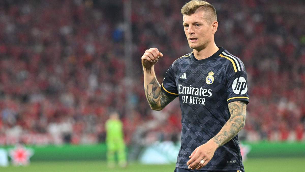 Toni Kroos en un partido del Real Madrid Toni Kroos en un partido del Real Madrid