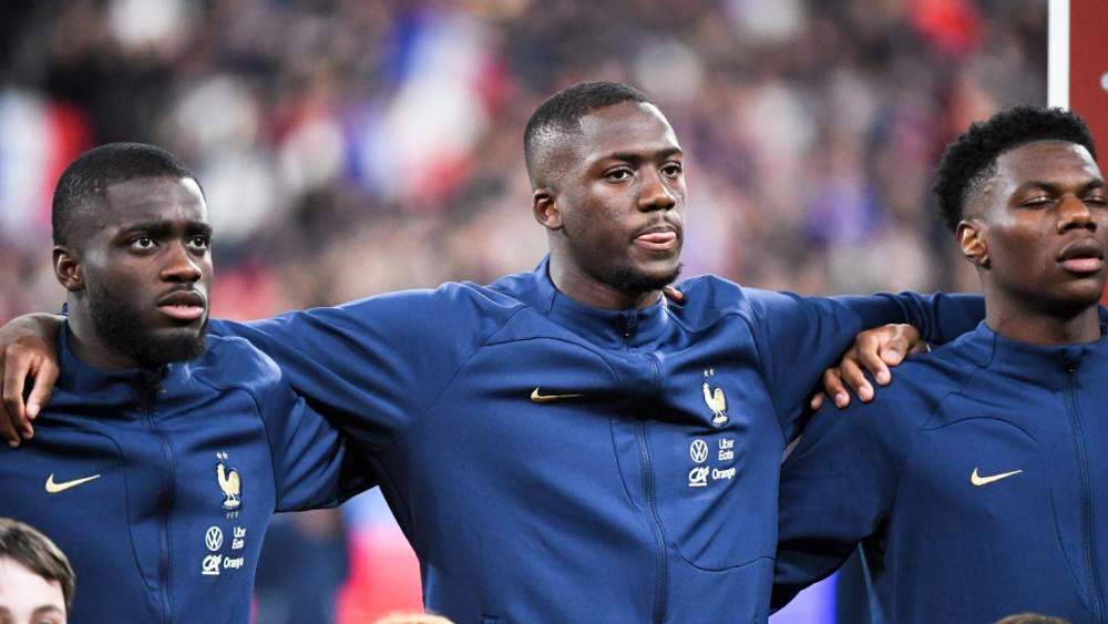 Upamecano, Konaté y Tchouaméni con la Selección Francesa. Upamecano, Konaté y Tchouaméni con la Selección Francesa.