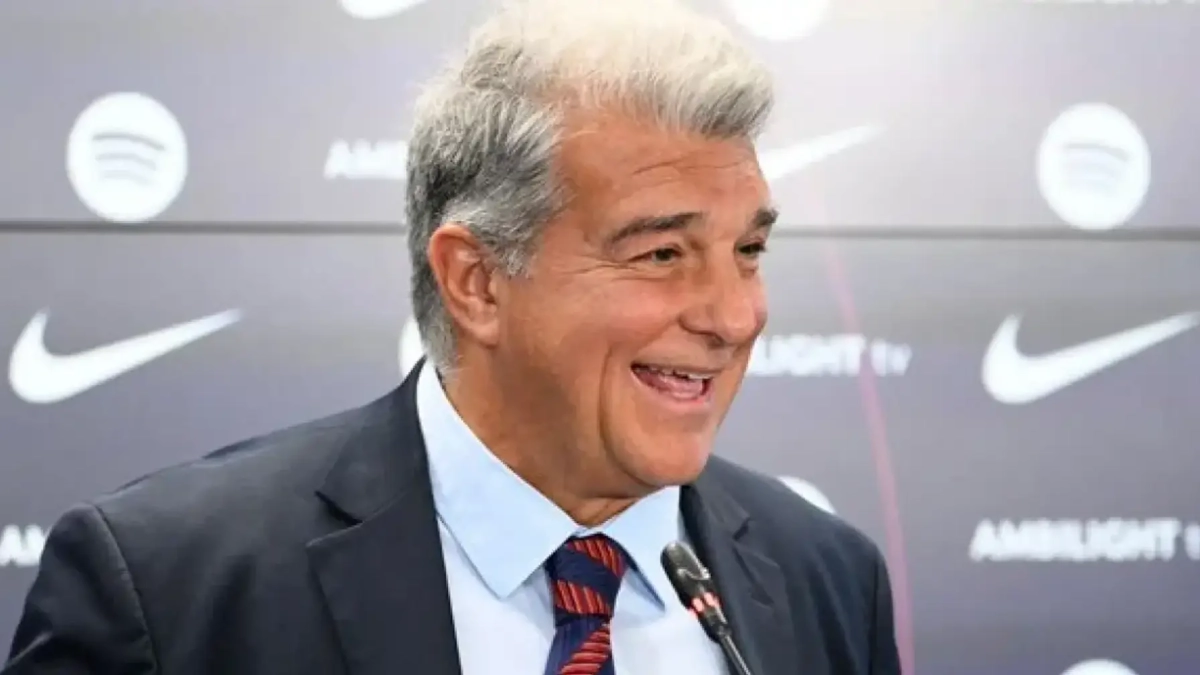 Joan Laporta en un acto. Joan Laporta en un acto.