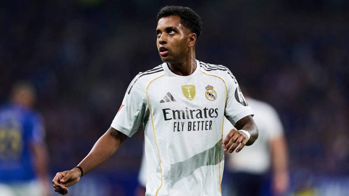 Rodrygo Goes disputando un partido con el Real Madrid. Rodrygo Goes disputando un partido con el Real Madrid.
