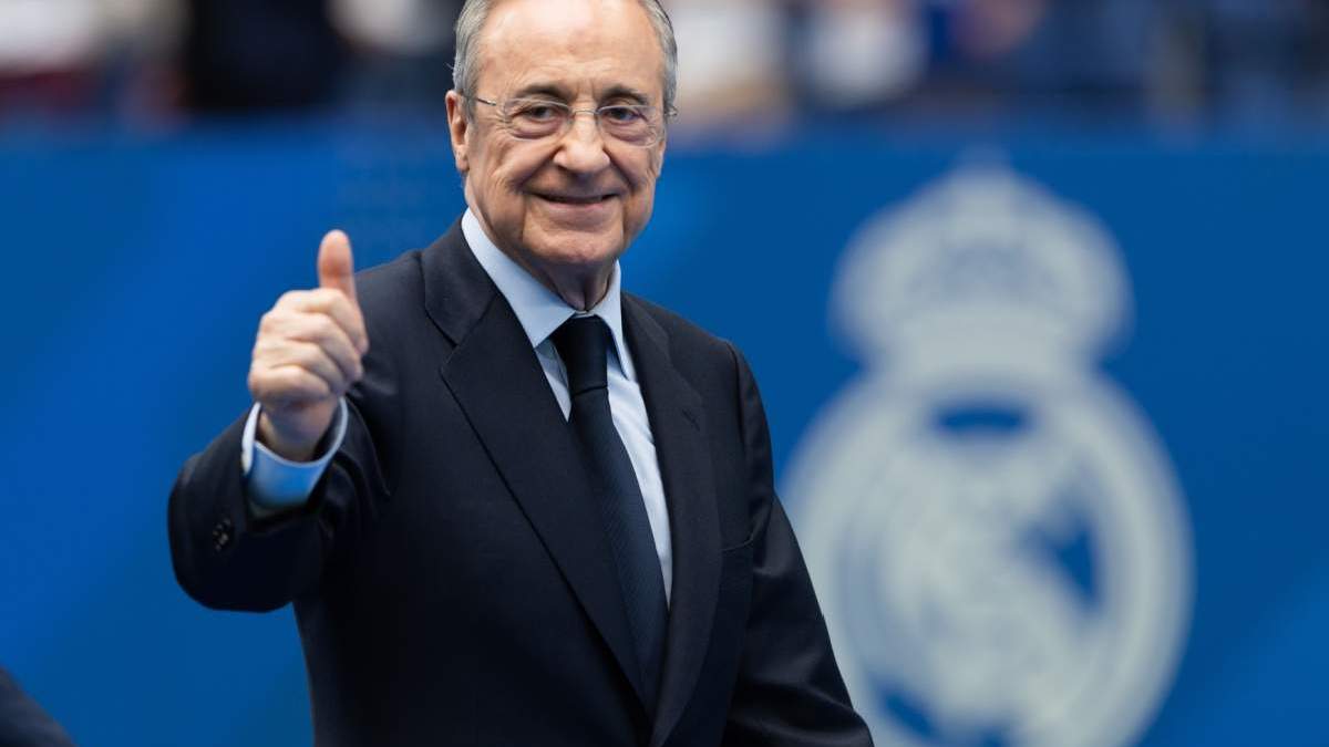 Florentino Pérez en un acto del Real Madrid. Florentino Pérez en un acto del Real Madrid.