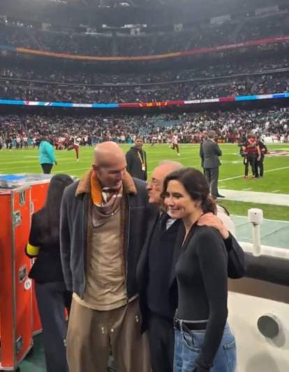 El reencuentro de Zidane con Florentino Pérez El reencuentro de Zidane con Florentino Pérez