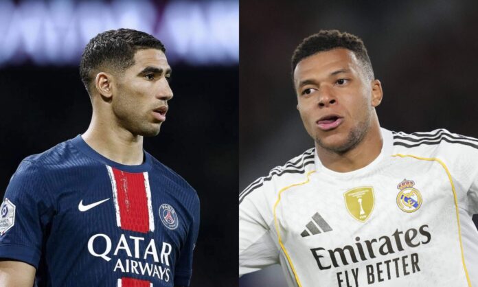 El Real Madrid podría haber estado a punto de fichar a Achraf Hakimi, buen amigo de Kylian Mbappé.