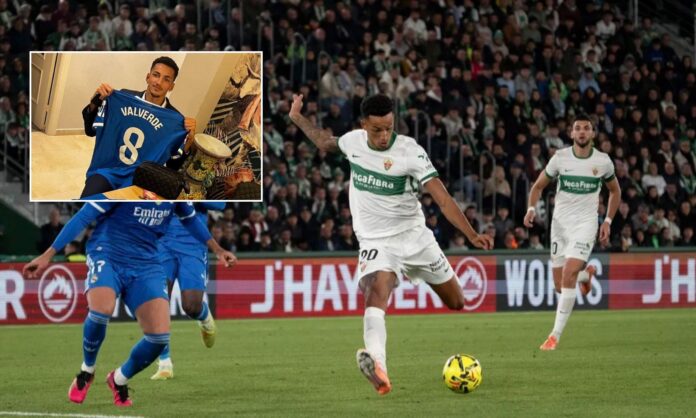 Álvaro Rodríguez se llevó 4 camisetas de jugadores del Madrid: ni de Vinicius ni de Mbappé