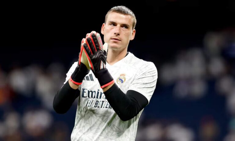 Lunin se enfada con la mentira que van diciendo de él: “Manchan mi nombre”

