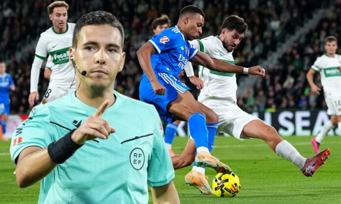 'Rajada' de los árbitros por lo que pasó durante el Elche - Real Madrid: 