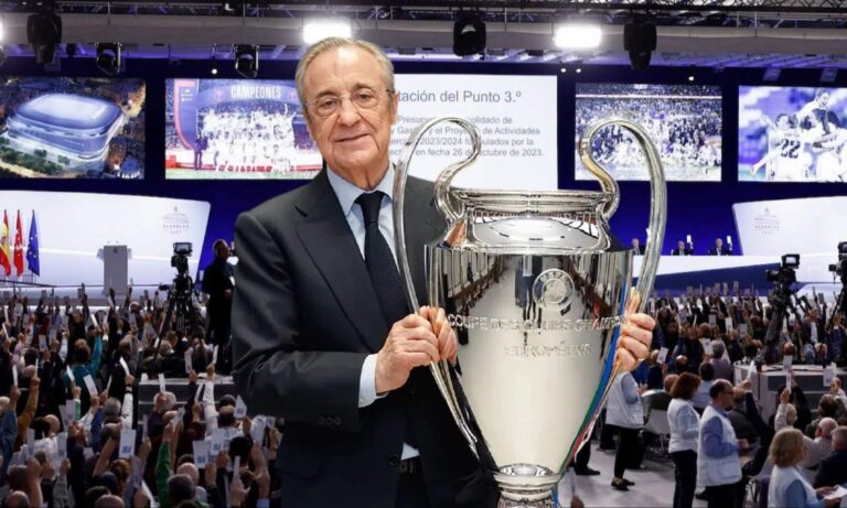 Florentino descarta el modelo Bayern para el Real Madrid: 90% socios y 10% un inversor
