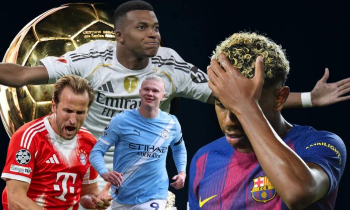 La lista actualizada del Balón de Oro de 2026: Lamine Yamal baja puestos