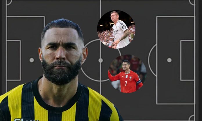 Benzema se olvida de madridistas en su once ideal