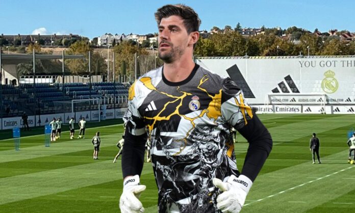 Courtois no se entrena con el Real Madrid en la previa al partido frente Olympiacos