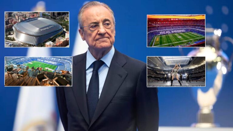 Florentino Pérez, un visionario: el nuevo Bernabéu es su obra maestra