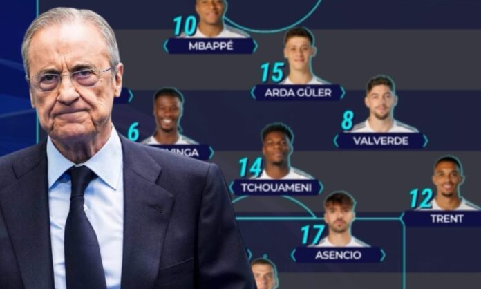 Florentino Pérez ha reaccionado a la alineación de Xabi Alonso para enfrentarse al Olympiacos con unas directrices muy claras.